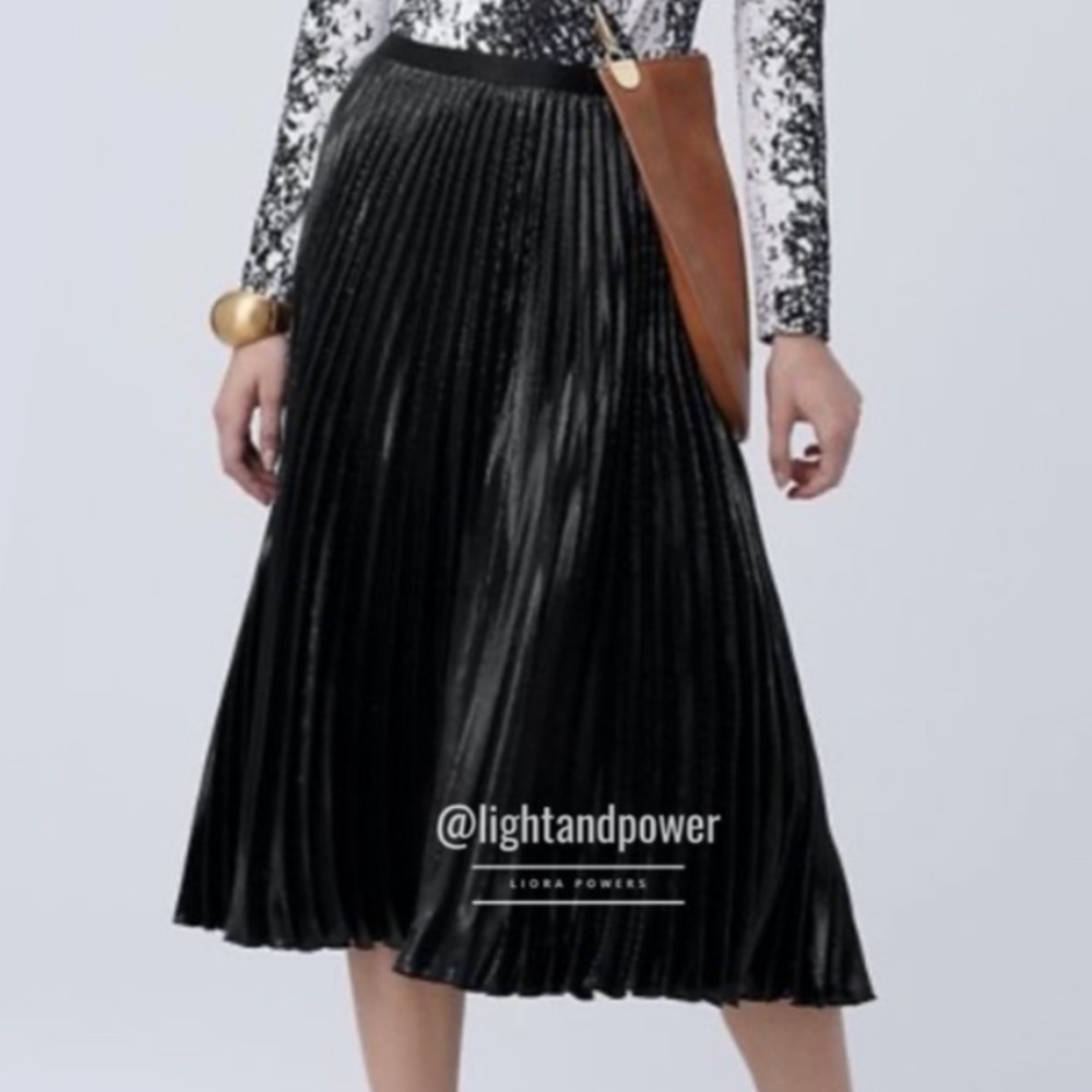 Diane von Furstenberg Heavyn Metallic Skirt